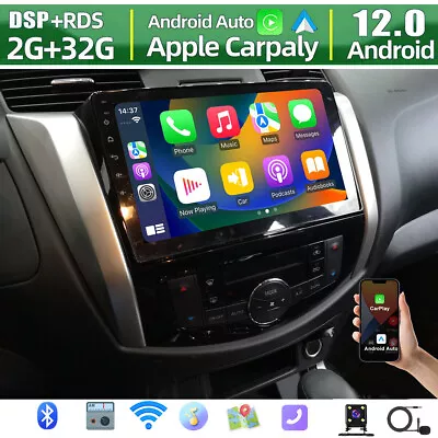 Carplay For Nissan Navara 2015-2018 Np300 Android 12 Car Radio Gps Head Unit 32g • $206.09
