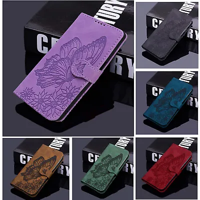 $12.09 • Buy For OPPO A53S A93 A31 A77 A57 Phone Case Leather Embossed Flip Wallet Case Cover