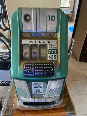 1941 Mills Brothers - High Top Slot Machine - 10 Cent Machine • $2995