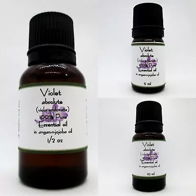  Essential Oils Absolutes Diluted In Argan Jojoba Oil 100% Pure Aromatherapy • $8.30