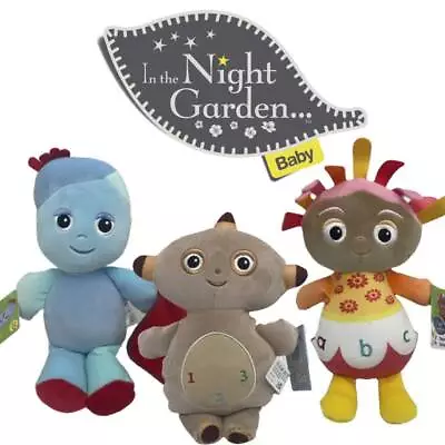 Adorable In The Night Garden Makka Pakka Igglepiggle Upsy Daisy Plush Toys For • $16.61