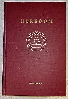 Heredom Scottish Rite Research Society Vol. 25 2017 Freemasonry Masonic • £25