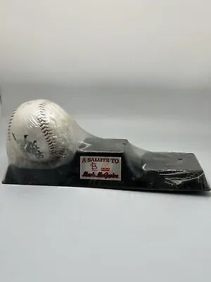 McDonald’s Fotoball 1998 A Salute To Mark McGuire Baseball On Plastic Display • $8.99