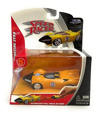 Jada 1:43 Scale Speed Racer Shooting Star #9 Motorized Pull Back Vehicle 83131-9 • $12.99