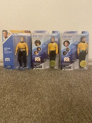 Mego Star Trek Captain Kirk.   Chekov / Lt Sulu Action Figure Limited Edition • $100