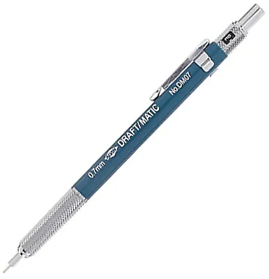 Alvin DM07 Draft-Matic .7mm Mechanical Pencil Built-in Eraser Under Cap • $19.99