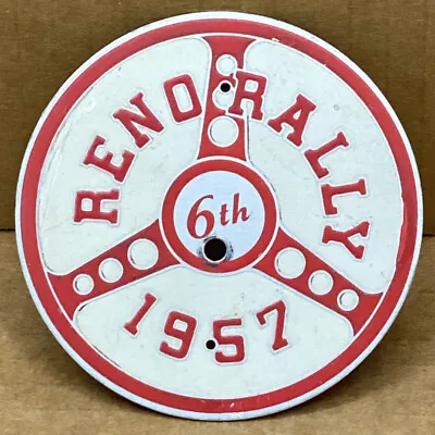 Vintage Reno Car Rally 1957 Badge Emblem Original • $105