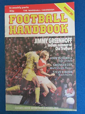 £2.99 • Buy The Marshall Cavendish Football Handbook - Part 30 - 1979