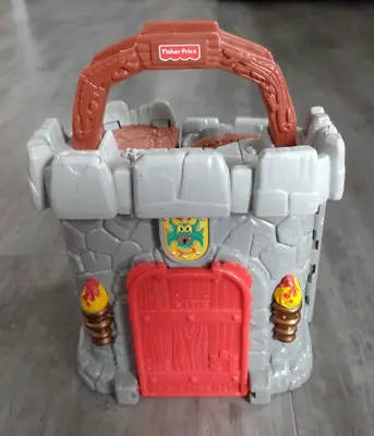 Vintage 1998 Fisher Price Great Adventures All In One Take Along Castle • $33