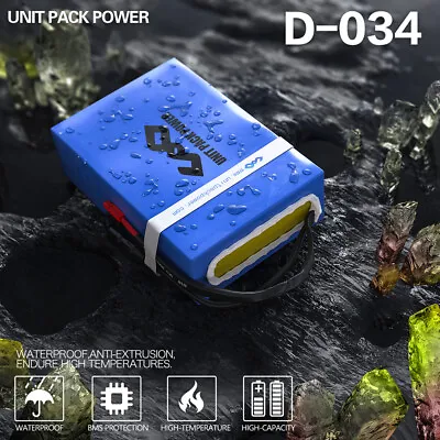 72V 60V 52V 48V 36V 20Ah Waterproof E-bike Battery For 0-5000W E-Scooter Motor • $288