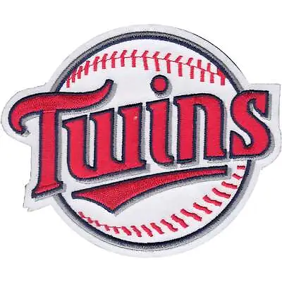 Minnesota Twins Round Secondary Ball Logo Sleeve Patch Jersey Emblem MLB • $16.99