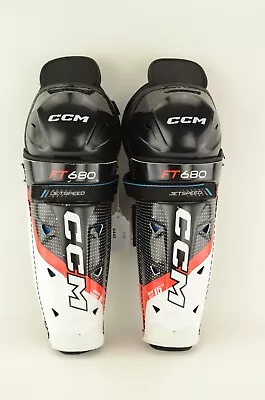 CCM Jetspeed FT 680 Ice Hockey Shin Guards Senior Size 15 (0118-8445) • $80