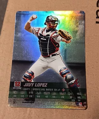 2004 MLB Showdown Javy Lopez Base Set Foil # 29 Atlanta Braves  • $10