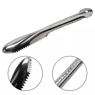 Fish Scaler Descaler Skin Cleaner Fish Cleaning Peeler Kitchen Tool Manual • $21.39