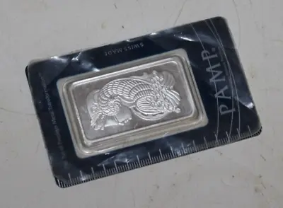 1 Oz Silver Bar Pamp Suisse • £39.99