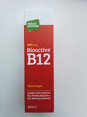 £20 • Buy Nature Provides Bioactive Liquid Vitamin B12 Drops 