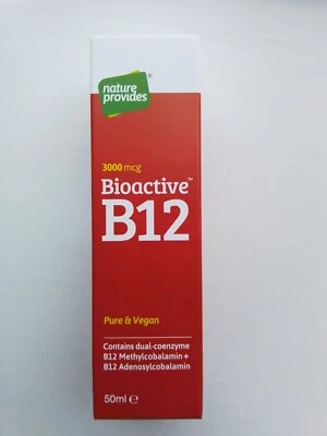 £20 • Buy Nature Provides Bioactive Liquid Vitamin B12 Drops 