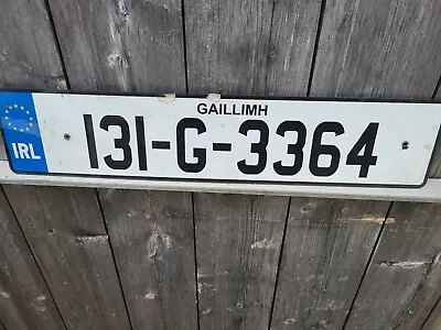 Genuine Ireland License Plate From County Galway 131 G 3364 • $13.99