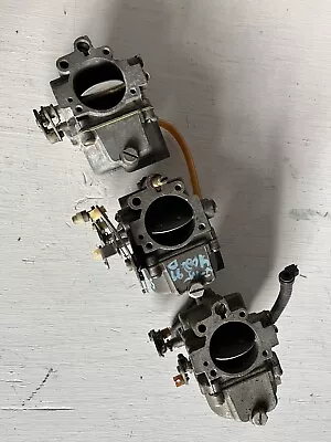 OMC Johnson Evinrude 1978-1980's 70-75hp Carburetor Set 313355 Lot Of 3 Set #2 • $89.95