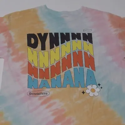 BTS Dynamite T-Shirt Tie Dye Korean Pop Boy Band Music K-Pop Small • $10