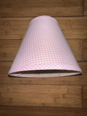 Laura Ashley Pink Gingham Lamp Shade • £18