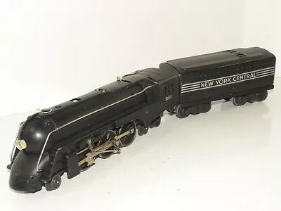 Lionel PW 221 Black 2-6-4 Steam Locomotive W/ 221W Whistle Tender C6 1947 • $280