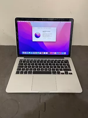 £249.99 • Buy MacBook Pro 13.3  Retina A1502 2015 I5 5th 8GB Ram 128GB SSD MacOS Monterey