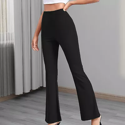 $16.14 • Buy Women Bootcut Yoga Pants High Waist Leggings Stretch Tummy Control Flare Pants