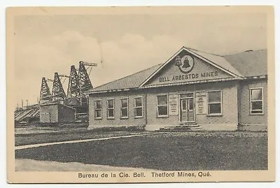 Bureau Bell Asberstos Mines THETFORD MINES  Quebec 1920-30s J. B. Arsenault • $4.37