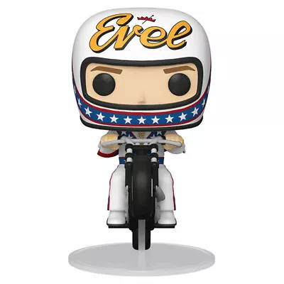 Evel Knievel - Evel Knievel Motorcycle Pop! Ride Figure Set NEW Funko • $45.85