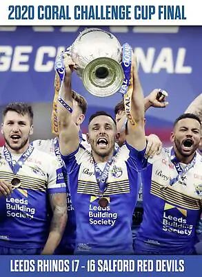 2020 Coral Challenge Cup Final - Leeds Rhinos V Salford (DVD) • £12.54