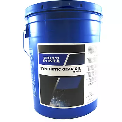 Volvo Penta 1141681 Volvo Penta 75W-90 Synthetic Gear Oil 5 Gallon • $569.66