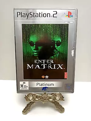 PS2 PlayStation - Enter The Matrix - Platinum / Action / PAL / Manual - Free Pos • $8.95
