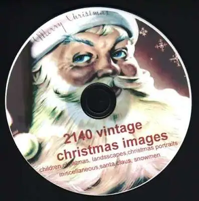 £1.99 • Buy 2140 Vintage Christmas Images Vol 2 CD ART & Craft.