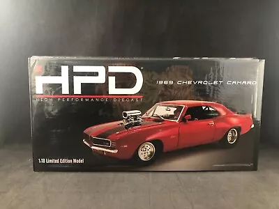 High Performance Diecast (HPD) 1:18 Scale 1969 Chevrolet HoleShot Camaro 51451-B • $170.10