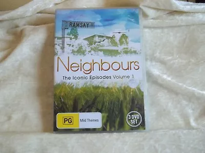 Neighbours The Iconic Episodes Volume 1 3 Dvd Set Region 0 Shock Kal 1126 • £19.99