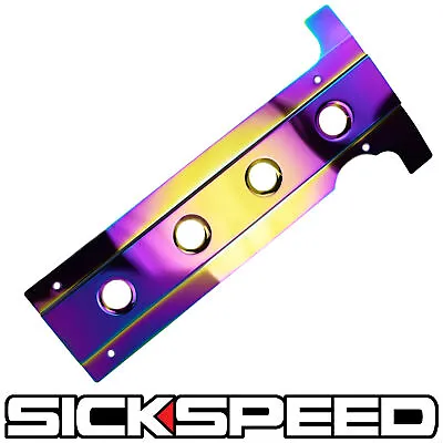 Neo Chrome Aluminum Spark Plug Valve Engine Cover Vii Viii Ix For Evo 7/8/9  • $38.88