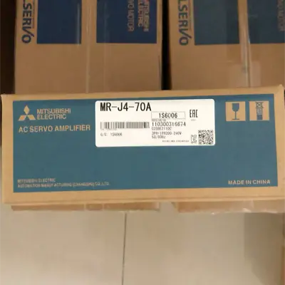 1PC New Mitsubishi MR-J4-70A Servo Drive In Box Expedited Shipping MRJ470A • $584