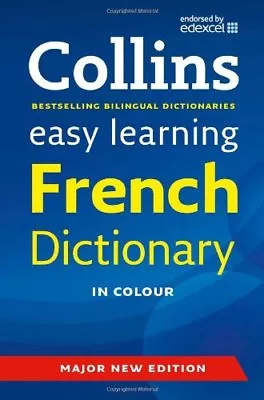 Easy Learning French Dictionary (Collins Easy Learning French) .9780007530960 • £3.20