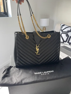 $1750 • Buy Authentic YSL Classic Monogram Handbag 