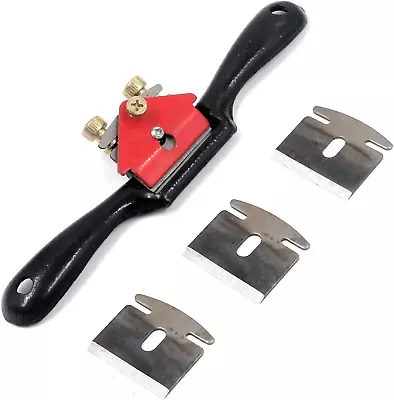 T Tulead Metal Spokeshave Adjustable Spoke Shave Woodworking Hand Cutting Tool W • $18.43