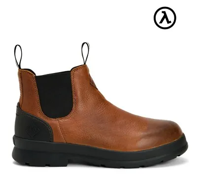 Muck Chore Farm Leather Chelsea Boots Cclp901 - All Sizes - Sale • $129.95