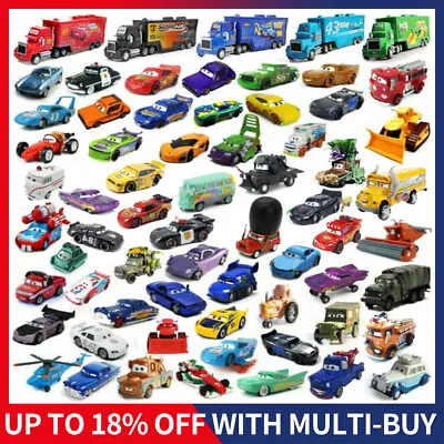 £7.39 • Buy Disney Pixar Cars Lot Lightning McQueen 1:55 Diecast Model Car Toys Gift Queen