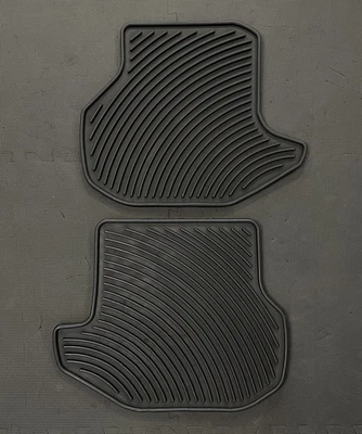 $54.99 • Buy 2009-2016 VW EOS Coupe - REAR Floor Mats - Set Of 2 OEM REAR Floor Mats In Black
