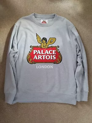 Palace Stella Artois Cortouche Crewneck Size Large Skateboard Stussy London Beer • £100