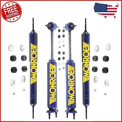 Monroe Front & Rear Shock Absorbers Kit Set Of 4 For Ford Mustang 1965-1970 • $104.19