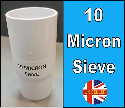 10 Micron Nylon Mesh Stackable Sieve Food Grade Strainer Home Brew Filter • £5.99