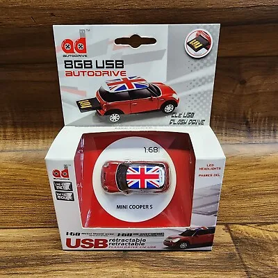 Welly Die Cast Metal Mini Cooper S Autodrive USB Flash Drive 8GB • $14.99