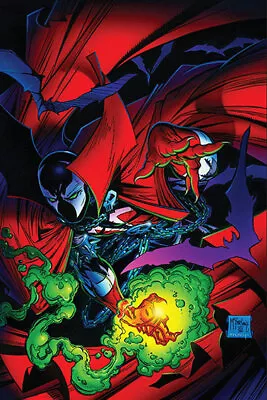 TODD McFARLANE SPAWN (60x40cm) CANVAS POSTER FREE P&P • £45.60