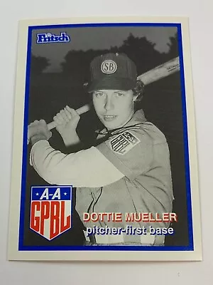 Fritsch AAGPBL Baseball Singles: #298 Dorothy Mueller • $4